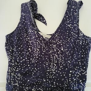 Cupcakes & Cashmere Women Blue Romper Size Medium